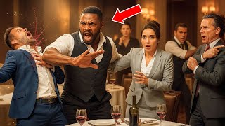 Three Men Attacked CEO in a Restaurant — Black Single Dad’s Hidden Skill Changed It All in 4 Seconds