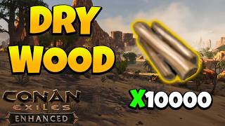 How to Get Dry Wood in Conan Exiles