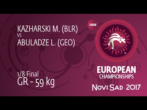 1/8 GR - 59 kg: L. ABULADZE (GEO) df. M. KAZHARSKI (BLR), 2-1