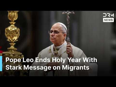 HISTORIC CEREMONY: Pope Leo Seals Holy Door at Vatican, Officially Ending Catholic Holy Year | AK1G