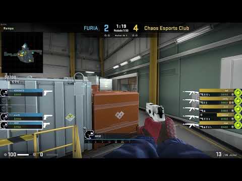 Pov HEN1 (20/18) CS GO DEMO - NUKE - 11 FURIA VS 16 CHAOS (ESL One Cologne 18/08/2020)