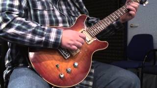 Video thumbnail for Hamer Sunburst 1979 through Peavey Classic 50W by Mike Burn