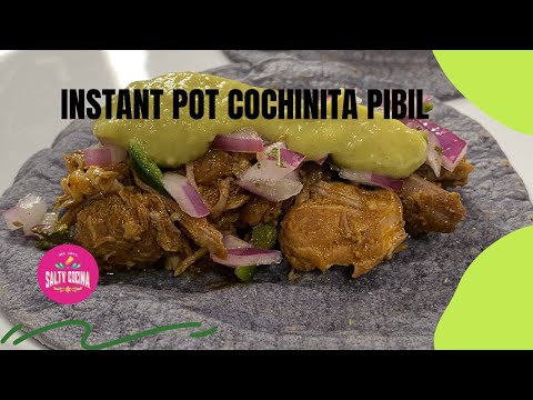 Cochinita Pibil Style Taco Meat in the Instant Pot