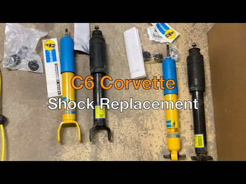 C6 Corvette Shock Installation