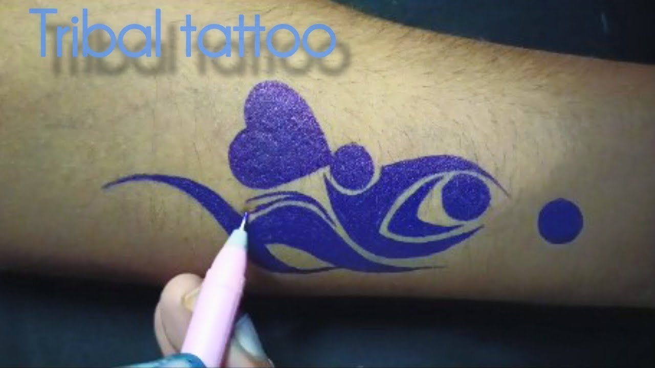 TRIBAL TATTOO HEART 🖤