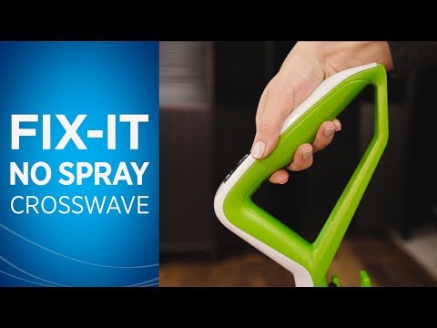 What to do if Your CrossWave™ is Not Spraying Water Formula