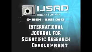 IJSRD Journal | Research paper | how to publish research paper | Peer Review Journal