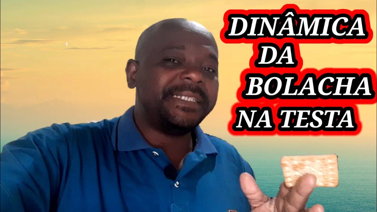 dinâmica da bolacha na testa não desista | quebra gelo