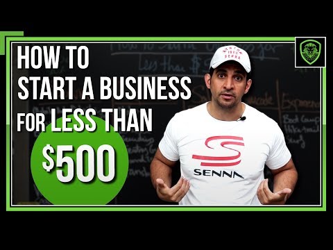 How to Start a Business for Under $500