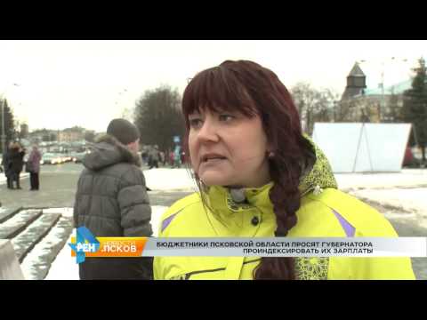 Новости Псков 14.02.2017 # Митинг бюджетников