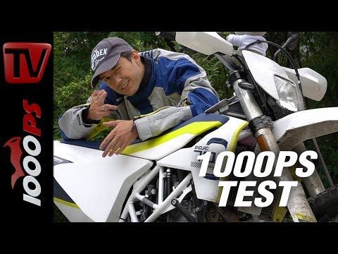 Husqvarna 701 Enduro oder Supermoto? Test 2017 Reifen, Alltagstauglichkeit, Gewicht, Wheelie