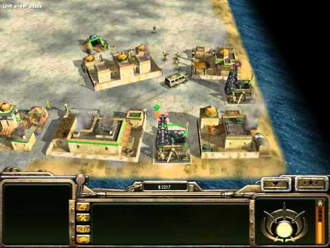 2vs2 CXN good game, map no money Command and Conquer Generals Zero