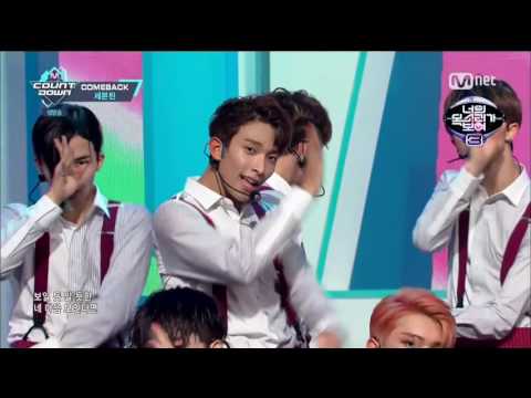 [Comeback Stage] SEVENTEEN - Very Nice @ M! Countdown 160707 [1080p] [60fps]