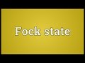 Fock State Meaning