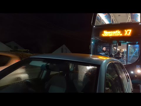 *thrashed*arriva Northumbria 7608 NK59DMF Wright VDL Cummins Gemini 2 DB300 X7 Newcastle