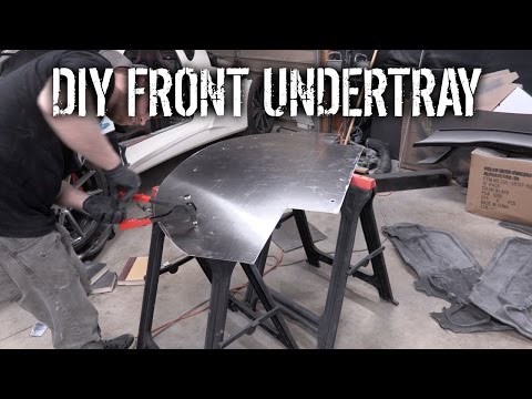 Budget Lotus Evora Pt 26 - DIY Front Undertray