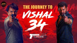 The journey to #Vishal34 – watch @VishalKOfficial’s big transformation for the film