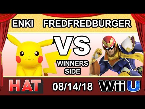HAT 34 - Enki (Palutena/Pikachu) Vs. FredFredBurger (Captain Falcon) Winners Side - Smash 4