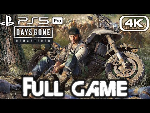DAYS GONE REMASTERED Gameplay Walkthrough FULL GAME (4K 60FPS PS5 PRO) No Commentary