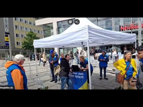 BPE-Kundgebung Live aus Hagen 15.6.2024 - Aufklärung über den Politischen Islam