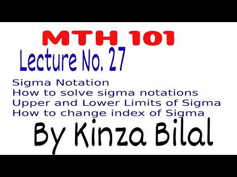 MTH101 Lecture No  27|Education World| Kinza Bilal