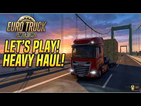 ETS2 Gameplay | DAF XF Heavy Cargo | Cologne to Amsterdam