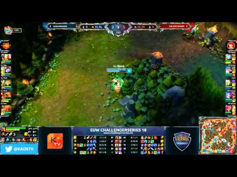 The Fox Sound vs LowLandLions Map 3 - RO4 - EUW Challenger Series #18
