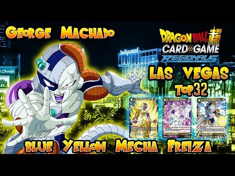 Dragon Ball Super Las Vegas Regional Top 32 - George Machado - Blue Yellow Mecha Frieza