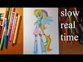 How to draw Rainbow Dash from my little pony ...