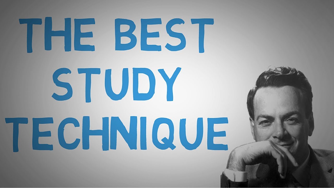 The Best Study and Learning Technique  - The Feynman Technique  (animated)