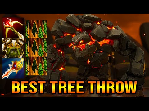 TINY THE BEST TREE THROW BUILD - BRUTAL PHYSICAL DAMAGE