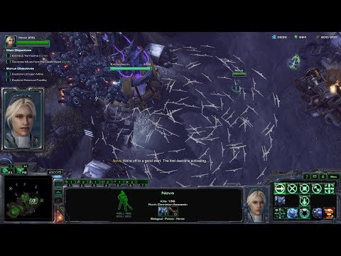 StarCraft II: Nova Covert Ops Campaign Mission 5 - Night Terrors