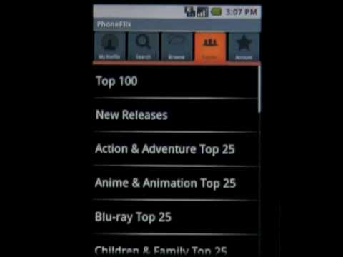 PhoneFlix Android App Review - AndroidApps.com