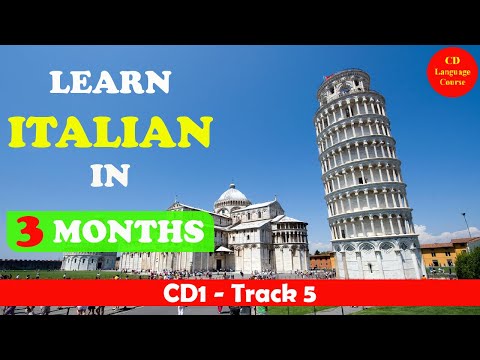 CD1: Learn Italian in Three Months Track 5 - Exercise 1