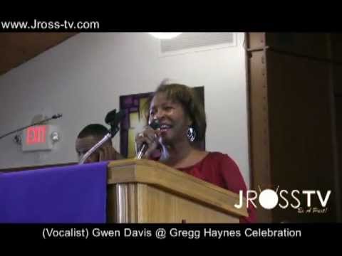 James Ross @ (Gospel Singer) Gwen Davis - Live @ Gregg Haynes 50th Year of Music www.Jross-tv.com