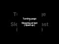 Turning page - Sleeping at last ( Sped up )