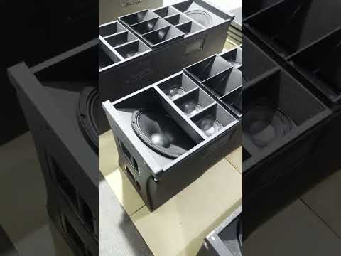 Admark 3-way Dual 15 Inch Active Line Array Speaker