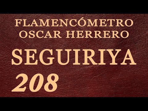 Metrónomo Flamenco - Seguiriya 208 - Flamencómetro Oscar Herrero