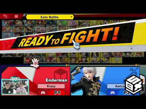 Delfino Maza 2023 Wave D Pools - Kraxy (Steve) Vs. D'Taku (Robin) - SSBU Tournament