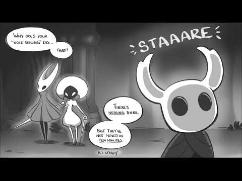 Lace Is Afraid Of Little Ghost | Hollow Knight Silksong Comic Dub