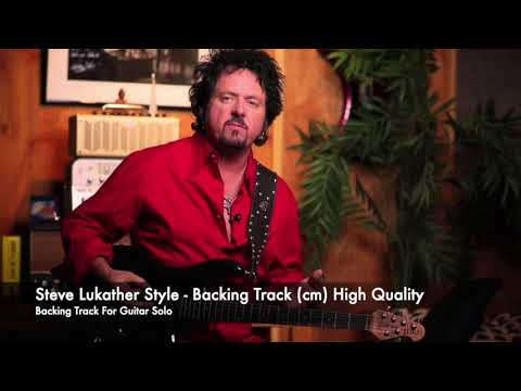 Steve Lukather Style - Rock Backing Track (cm) High Quality