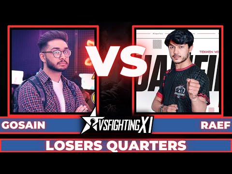 Raef (Jin) vs. Gosain (Law) - Losers Quarterfinals - TWT 2023 VS Fighting XI - Tekken 7  Top 8