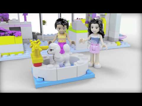 Vidéo LEGO Friends 41007 : L'animalerie d'Heartlake City