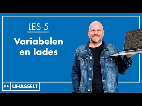 Variabelen en lades