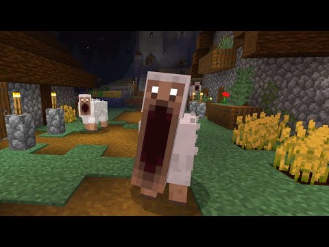 DewCraftGamer -  Add-on that will make mobs in Minecraft become scary at night!!  Scary Mobs Addon/Mod Minecraft PE