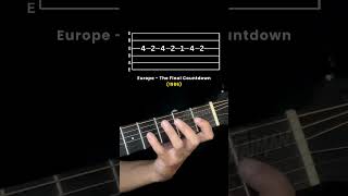 Download lagu Europe   The Final Countdown □ intro tab #guitartutorial mp3