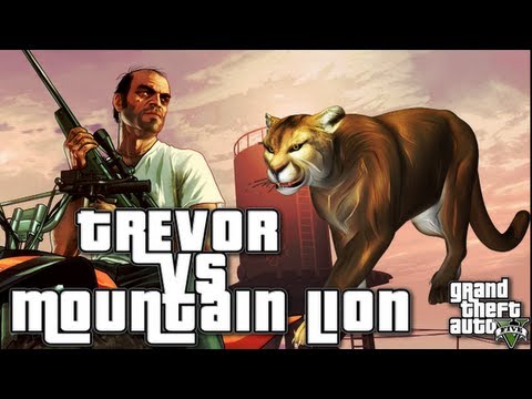 Trevor vs Mountain Lion ROUND TWO