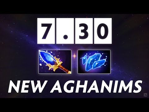 7.30 NEW Aghanims and Shards — Dota Update
