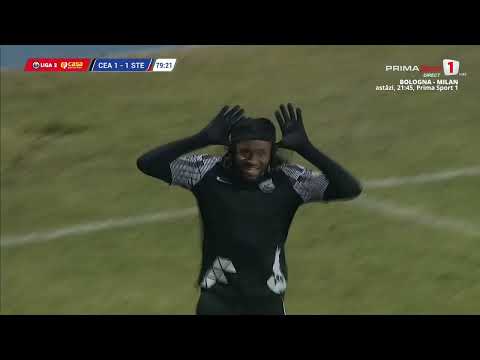 REZUMAT. Ceahlăul - Steaua 1-1. Finalul a adus mult spectacol sub Pietricica