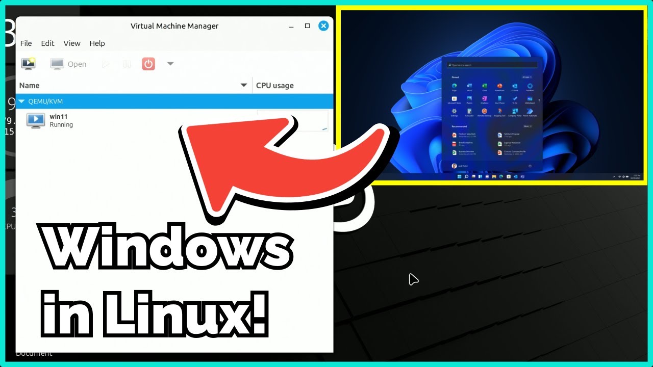 Virtual Machines Inside Linux - Virt-Manager